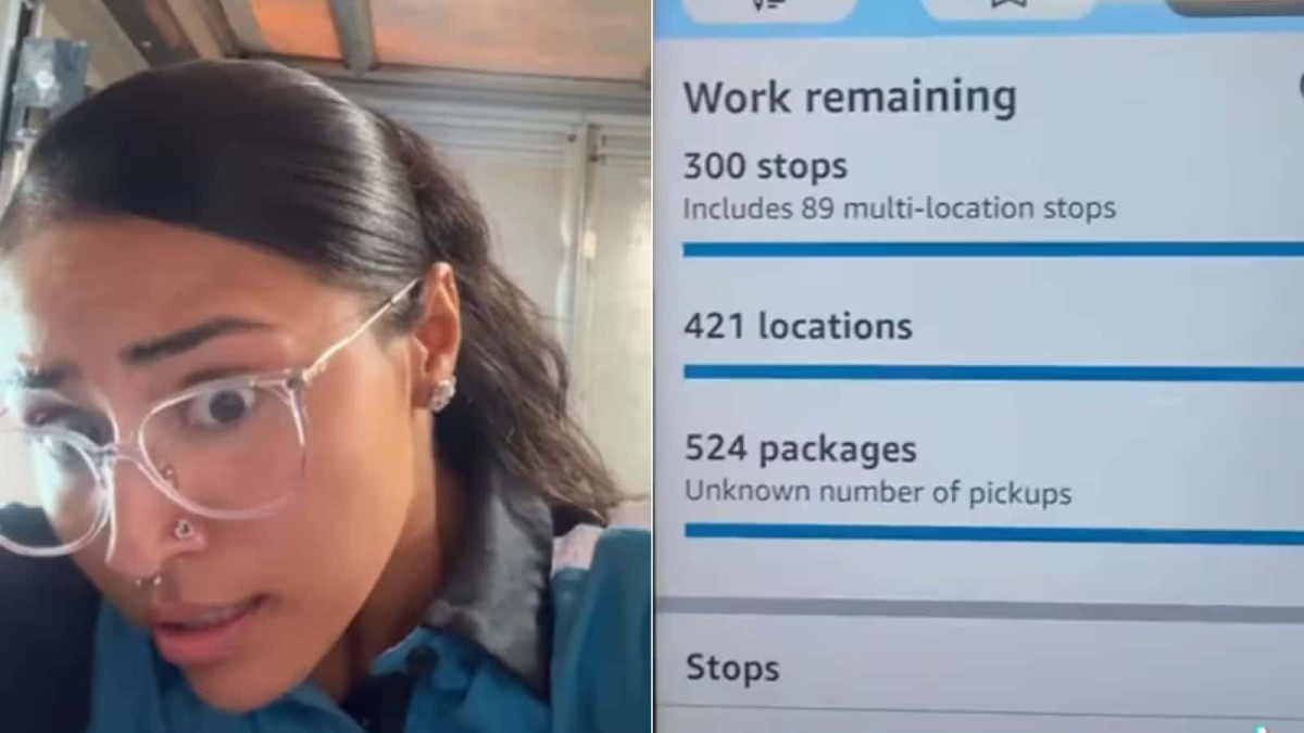 Logistics or Burnout: Amazon Delivery Driver’s Viral Workload Sparks ...