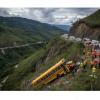 Tragedy on a Rural Highway: School Bus Plunges into Ravine in Colombia, Killing 17