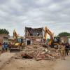 House Razed in Alleged Land Dispute in Uttar Pradesh’s Ambedkarnagar, Police Seize Two Excavators