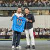 Messi and Tendulkar Share Iconic Jersey Moment as Football Meets Cricket at Wankhede