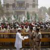 Farm Union Workers Mount Intense Protest Outside Badaun SSP Office Over Alleged False Case