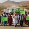 Beniwal Leads Environmental Rally in Barmer to Press for Aravalli Protection