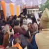 Chaos Erupts at Blanket Distribution Event in Gonda, Police Struggle to Restore Order