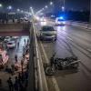 Motorcyclist Plunges 50 Feet After Collision on Pilkhuwa Elevated Road
