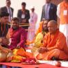CM Yogi Adityanath Performs Ritual Bath at Triveni Sangam Amidst Magh Mela Celebrations