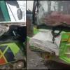 Commuter Chaos in Khurja Dehat as Private Bus Collision Triggers Massive Gridlock