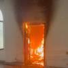 Lightning Strike Ignites Massive Blaze at Historic Meerut Church