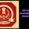 SSC Marks Milestone: Delhi Police Constable Answer Keys Officially Released Following Competitive Winter Session
