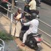 Traffic Vigilante: Elderly Kerala Woman Forces Rule-Breaking Motorist off Pedestrian Path