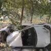 Tragedy on Raebareli Highway: Three Killed as Speeding Car Rams Tree