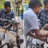 No Big Car, No Big Resources, Just a Big Heart: Man’s Bicycle Ride for Sick Community Dog Captures Quiet Humanity