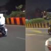 Dangerous Bike Stunt Before Police Vehicle in Delhi Goes Viral, Youths Face Consequences