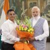 Modi Meets NITI Aayog's New Member Prof. Gobardhan Das, Praises Immunology Expertise and Inspiring Journey