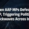 BJP Engineers Major Political Shift as Seven AAP Rajya Sabha MPs Defect, Triggering Nationwide Repercussions
