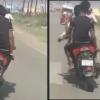 Reckless Bike Stunt on Muradnagar Pipeline Road Sparks Police Action, Offender Fined Rs 18,000