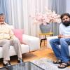 Chandrababu Naidu Visits Recovering Deputy Chief Minister Pawan Kalyan Following Surgery at Residence