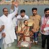 Youth Congress Symbolically Declares Rahul Gandhi as Parashurama in Ritual at Varanasi Riverfront
