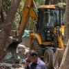 Mumbai Authorities Demolish Alleged Illegal Religious Structure During Anti-Encroachment Drive in Aarey Colony