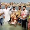 Varanasi Youth Congress Sparks Political Controversy Over Depiction of Rahul Gandhi as Lord Parshuram on His 56th Birthday