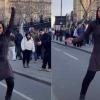 Woman's Energetic Dance Performance in Front of London's Big Ben Captivates Tourists, Video Goes Viral