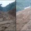 Miraculous Escape as Motorcyclist Survives Massive Landslide in Arunachal Pradesh, Dramatic Video Goes Viral