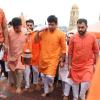 Tejasvi Surya Carries Ganges Water During Kanwar Yatra From Haridwar to Rishikesh