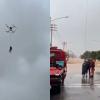 Drones Airlift Stranded Residents in Southern China Floods After Typhoon Maysak