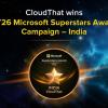CloudThat Wins Microsoft FY26 Superstars Award, Secures Eighth Recognition