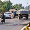Railway Traffic Halted for an Hour After Cement-Laden Tractor-Trolley Gets Stuck