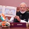 Modi Launches BRICS 20th Anniversary Stamps at New Delhi Summit