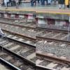 Differently-Abled Man Crosses Railway Tracks at Mumbai Station, Sparks Safety Concerns