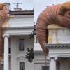 Giant Snail Meme Outside White House Sparks Trump Mockery and Political Reactions