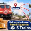 Prayagraj to Delhi, Mumbai and Surat: Railways to Lease Parcel Space in 5 Trains