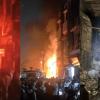 Massive Fire Breaks Out at EV Scooter Showroom in Lucknow, Spreads to Nearby Shop