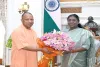 UP CM Yogi Adityanath meets President Droupadi Murmu, VP Radhakrishnan and PM Modi in Delhi