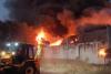 Massive Blaze Engulfs JCB Workshop in Jaipur, Firefighters Battle Flames for Two Hours