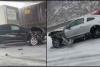 Massive Multi-Vehicle Crash Paralyzes Detroit’s I-75 as Sudden Snow Squall Hits