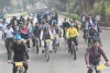 'Sundays on Cycle' organised in Varanasi to celebrate India hosting Commonwealth Games 2030