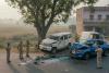 Two Injured as Bolero and Kia Sonet Collide in High-Impact Crash in Uttar Pradesh’s Mau