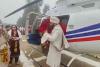 Groom Makes Grand Entrance in Amroha, Flying Bride Home from Chhattisgarh via Helicopter