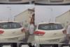 Delhi Driver Reverses into Stationary Car Amid Traffic, Argues Instead of Apologizing