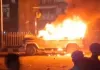Violence erupts in Bihar's Gopalganj, police vehicle torched; several detained