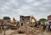 House Razed in Alleged Land Dispute in Uttar Pradesh’s Ambedkarnagar, Police Seize Two Excavators