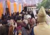 Chaos Erupts at Blanket Distribution Event in Gonda, Police Struggle to Restore Order