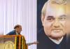Rajnath Singh unveils portraits of Vajpayee, Madan Mohan Malaviya at Delhi Assembly