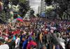 Caracas Streets Surge as Thousands Demand Release of Maduro Following US Military Capture