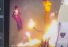 Narrow Escape in Raipur as Arsonist Ignites Fuel Nozzle Following Safety Dispute