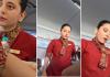 Viral Portrait: Air Hostess Stunned by Passenger’s Secret In-Flight Sketch