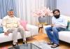 Chandrababu Naidu Visits Recovering Deputy Chief Minister Pawan Kalyan Following Surgery at Residence