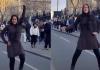Woman's Energetic Dance Performance in Front of London's Big Ben Captivates Tourists, Video Goes Viral